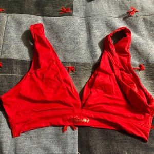 Victoria’s Secret red bra